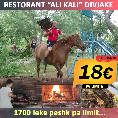 Foto 1 - Peshk pa limit per vetem 1700 leke – Vetem te Restorant Ali Kali ne zemer te Divjakes