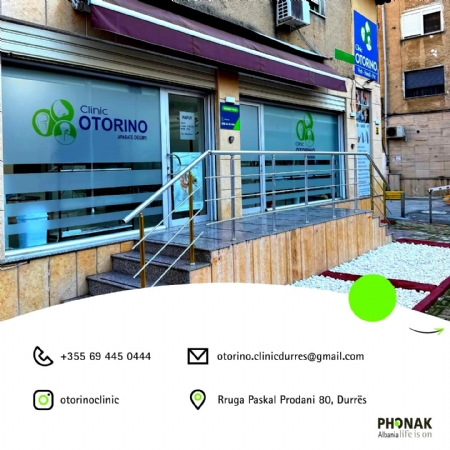 Foto 1 - Klinika OTORINO – Mjek ORL & Aparate Degjimi Profesionale ne Durres