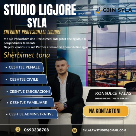 Foto 2 - STUDIO LIGJORE SYLA - Drejtesi – Integritet – Profesionalizem