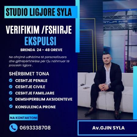 Foto 3 - STUDIO LIGJORE SYLA - Drejtesi – Integritet – Profesionalizem