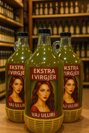 Foto 1 - Vaj Ulliri Ekstra i Virgjer – Prodhim Shqiptar, 100% Artizanal
