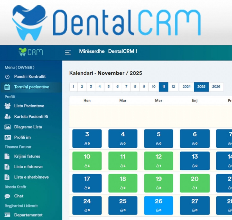 Foto 3 - Dental CRM – Menaxhimi Modern i Klinikes Dentare