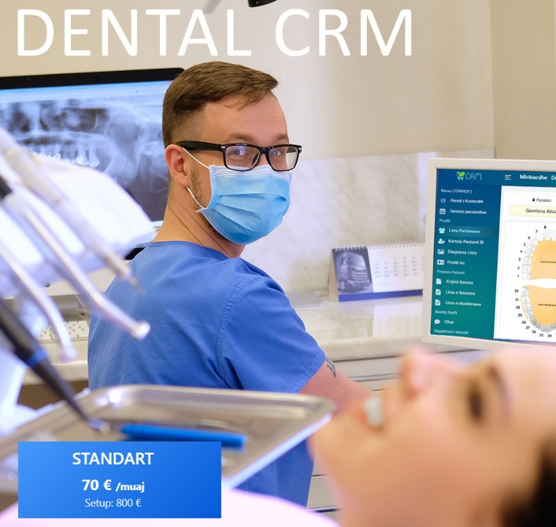 Foto 1 - Dental CRM – Menaxhimi Modern i Klinikes Dentare