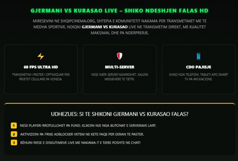 Foto 2 - WORLD CUP 2026 LIVE FALAS 🇦🇱 | Shiko Kupen e Botes 2026 Online HD | Ndeshje Live Shqip | ShqipCinema Sports