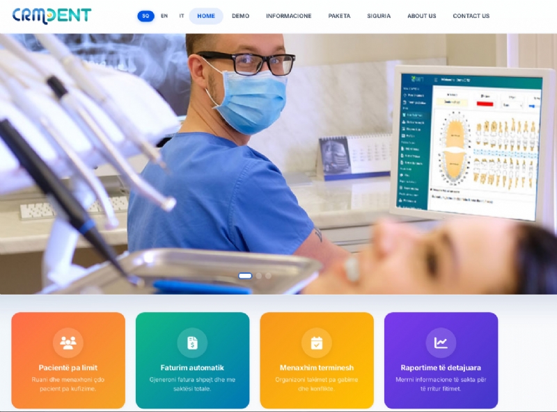 Foto 3 - CRMDent - Software Dental me Inteligjence Artificiale te integruar.