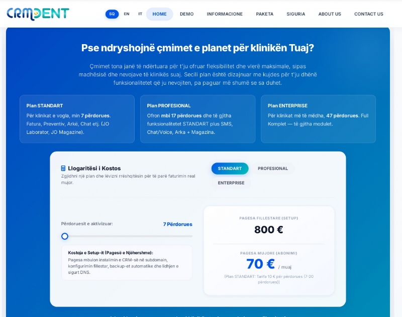 Foto 4 - CRMDent - Software Dental me Inteligjence Artificiale te integruar.
