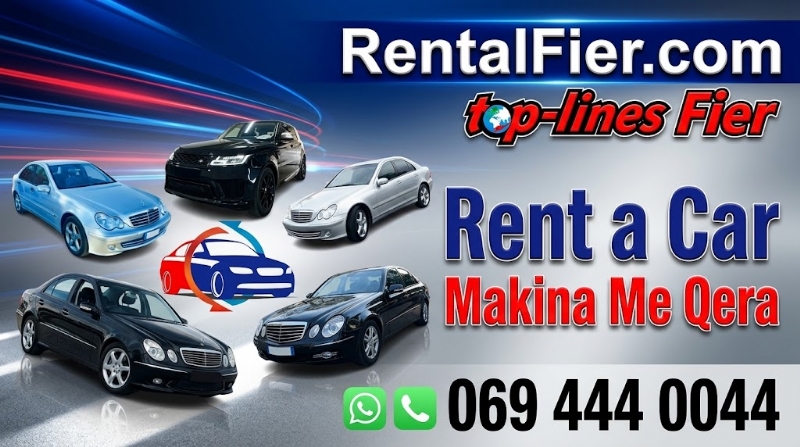 Foto 2 - 🚗 Rental Fier Albania – Makina me Qira ne Fier e Vlore
